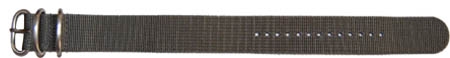 22mm Textile Strap - Grey